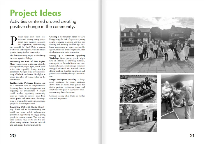 Pages 20 and 21 of The Shed Planter's Toolkit